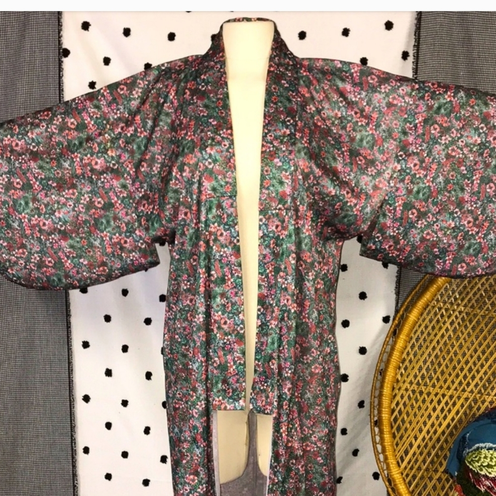 Vintage Floral Kimono